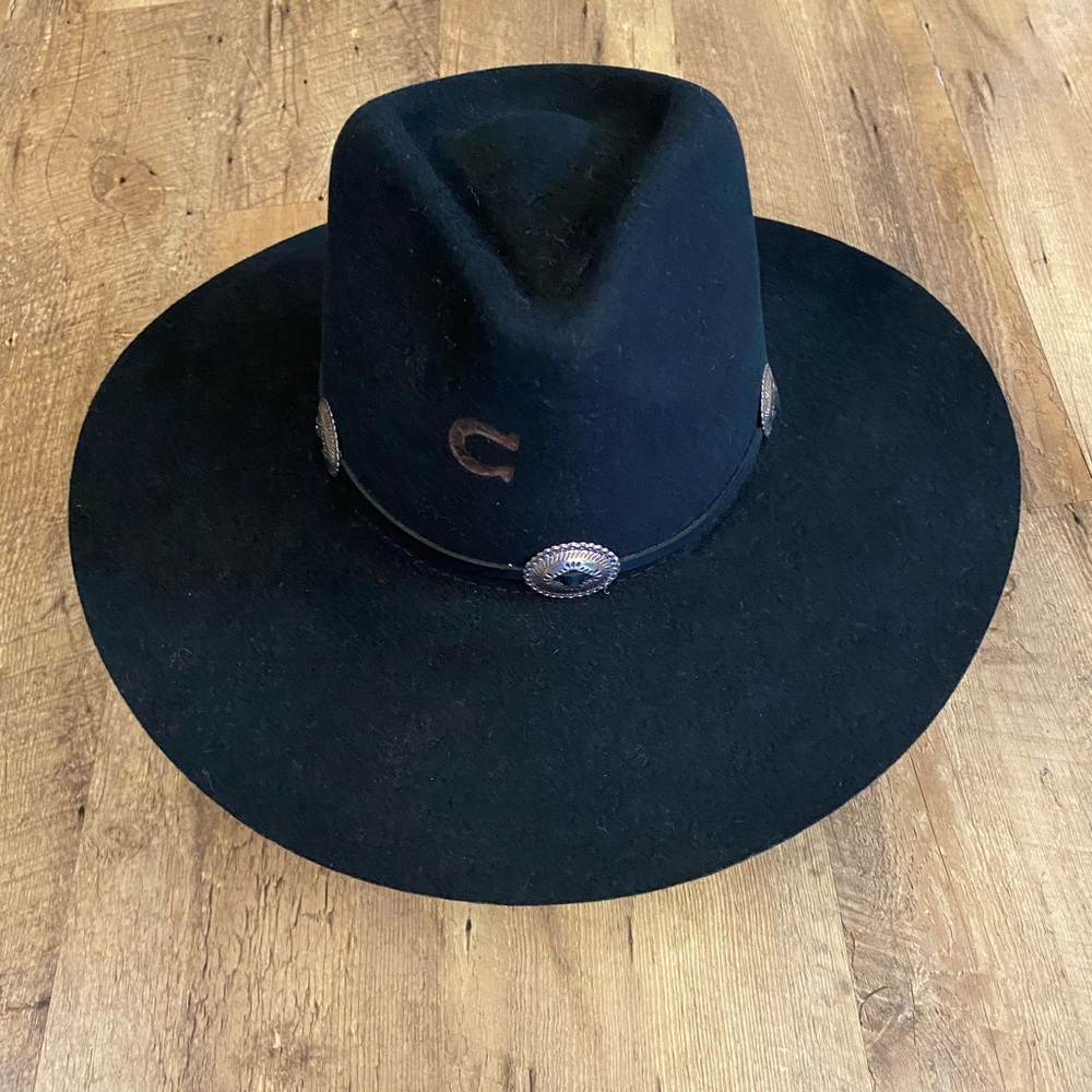 Charlie 1 Horse Traveler Concho hat Sz Medium